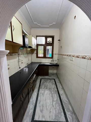 Kitchen in 2 BHK Builder Floor at Palam Vihar – for Rent