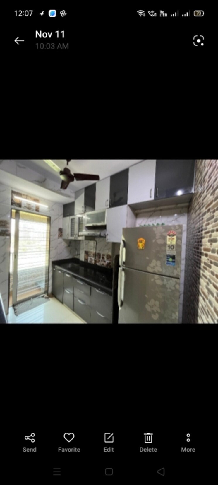 Kitchen, micro-srishti 2 Bedroom 570 Sq.Ft. Apartment In Bhandup West Mumbai 9464692