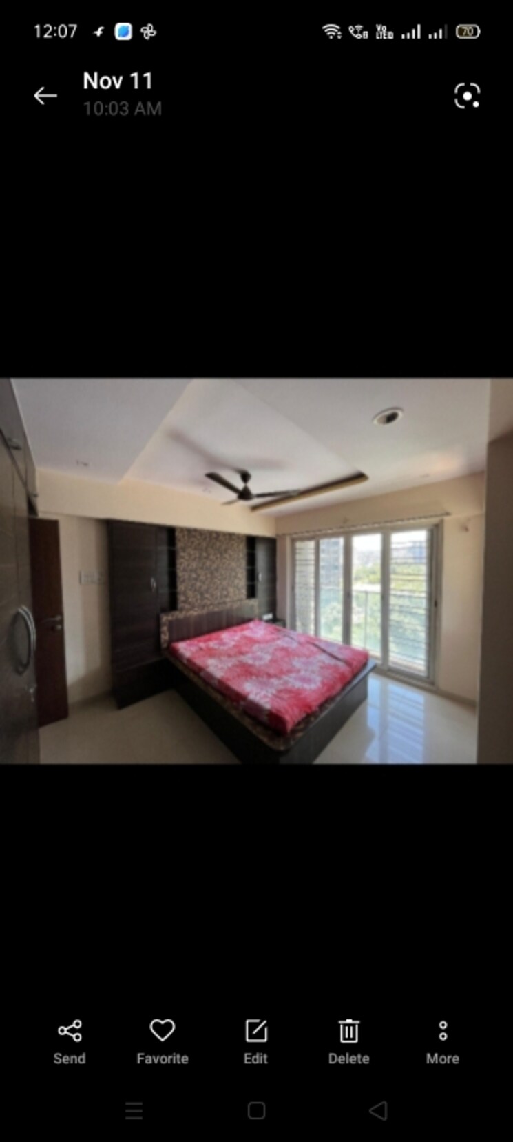 Bedroom, micro-srishti 2 Bedroom 570 Sq.Ft. Apartment In Bhandup West Mumbai 9464692
