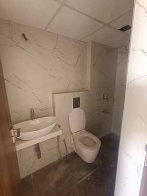 Bathroom in 2 BHK Apartment at Sahajanand Athena, Goregaon West – for Rent