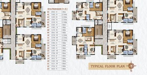 Floor Plan in 2 BHK Apartment at Patighanpur – for Sale