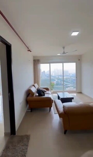 Living Room in 3 BHK Apartment at Indiabulls One Indiabulls, Pokhran Road No Two – for Rent