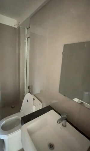 Bathroom in 3 BHK Apartment at Indiabulls One Indiabulls, Pokhran Road No Two – for Rent