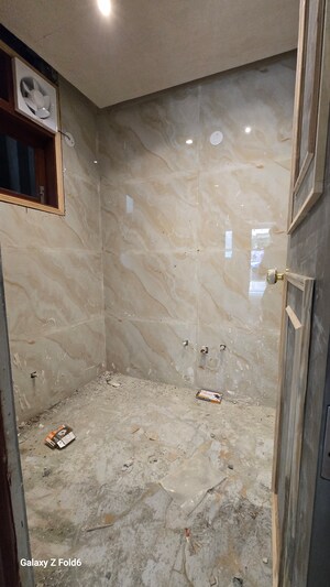 Bathroom in 1 BHK Builder Floor at Chattarpur – for Rent