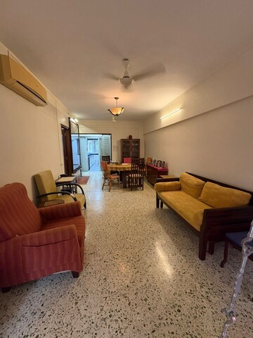 Living Room in 2 BHK Apartment at Premal Apartment, Santacruz West – for Rent