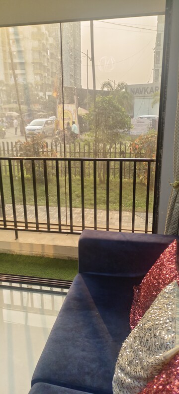 Balcony in 2 BHK Apartment at Nalanda CHS Naigaon, Naigaon East – for Rent