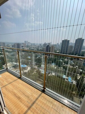 Balcony in 2 BHK Apartment at Mhada 24 LIG Apartments, Goregaon West – for Rent