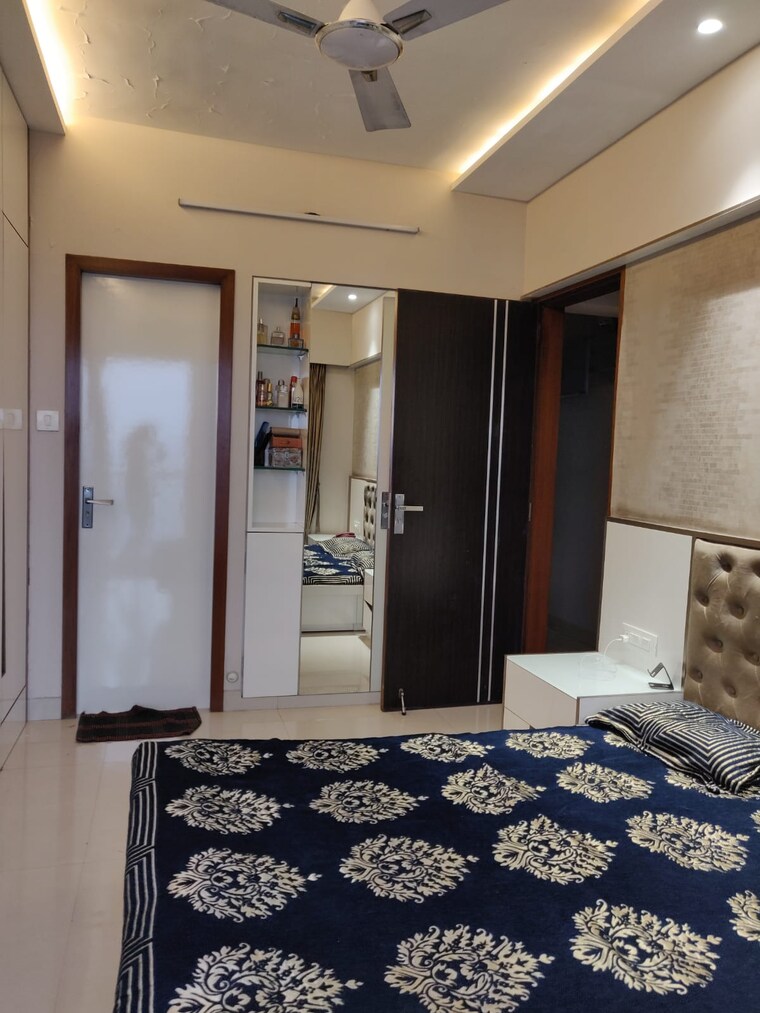 Bedroom, regency-heights 3 Bedroom 1200 Sq.Ft. Apartment In Ghodbunder Road Thane 9464875