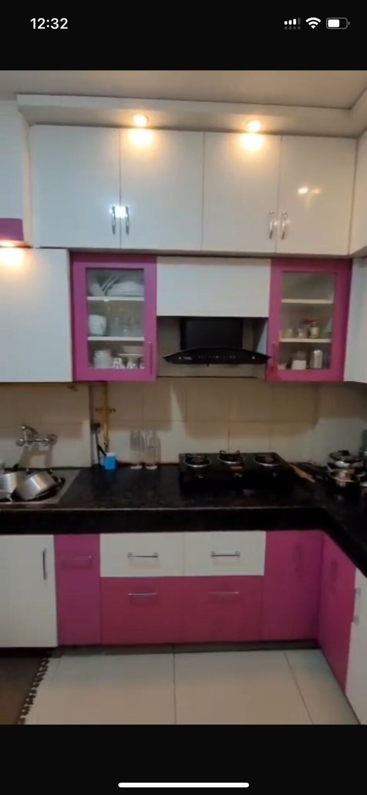 Kitchen, wave-prime-floors 3 Bedroom 1129 Sq.Ft. Builder Floor In Wave City Ghaziabad 9464840