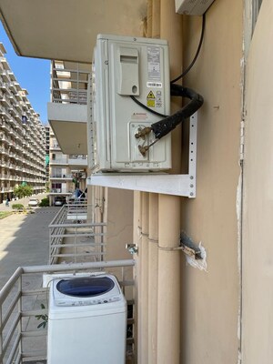 Staircase in 1 BHK Apartment at Breez Global Heights, Sohna Sector 33 – for Rent