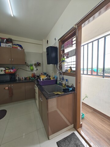 Kitchen in 1 BHK Builder Floor at Hsr Layout – for Rent
