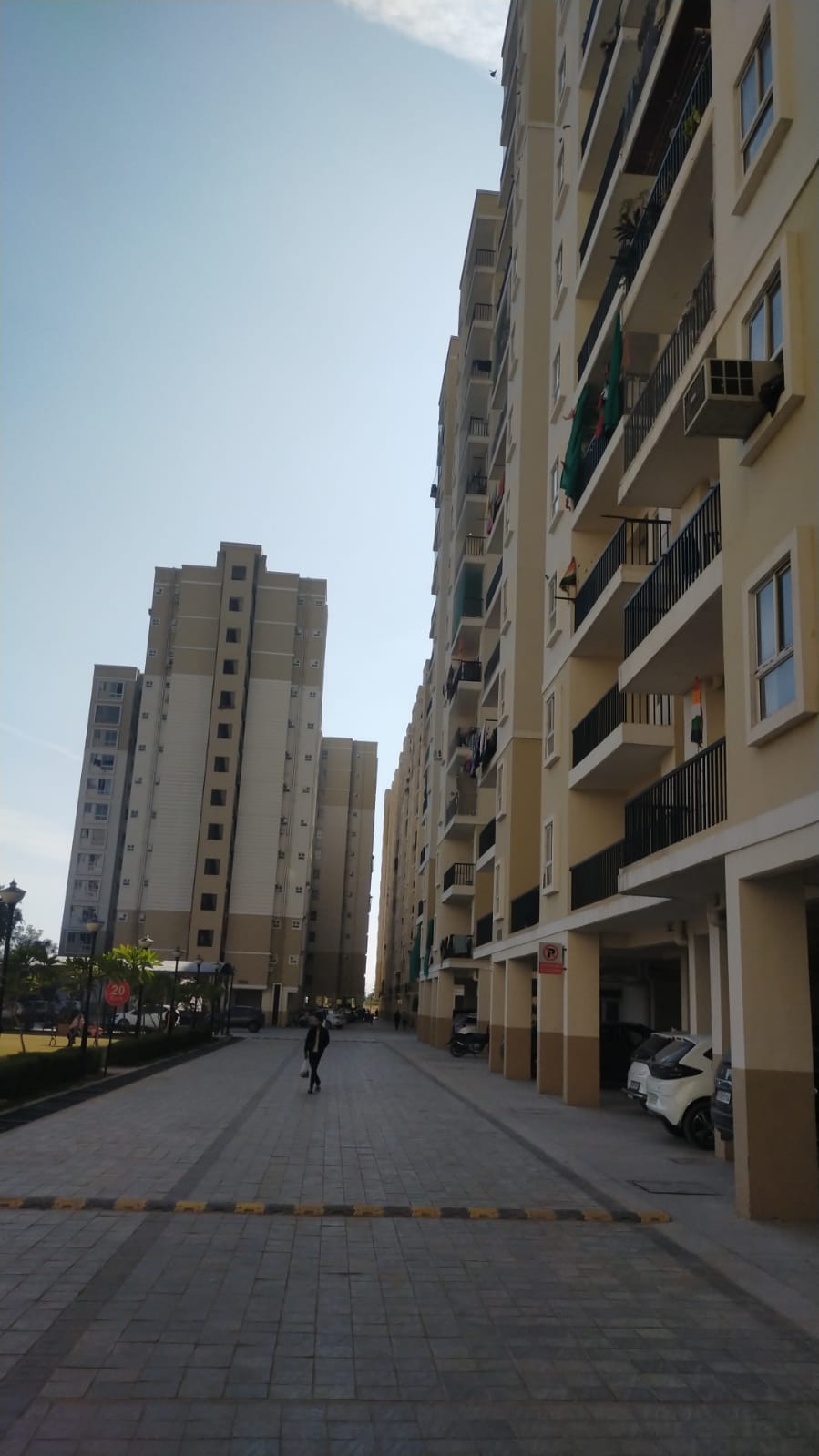 3 BHK Apartment – Exterior View View at Manglam Aadhar, Gandhi Path - for Rent
