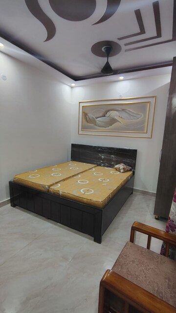 Bedroom in 1 BHK Builder Floor at Dwarka Mor – for Rent
