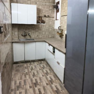 Kitchen in 2 BHK Builder Floor at Shakti Khand Iii – for Rent