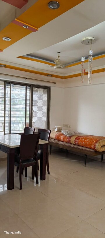 Bedroom in 1 BHK Apartment at Neelkanth Greens, Manpada – for Rent