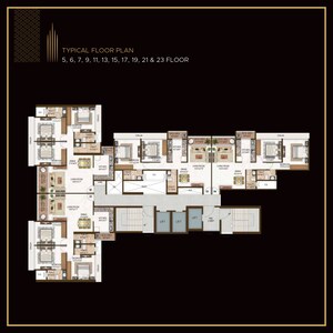 Master Plan in 2 BHK Apartment at Elite Vivanta, Kharghar Sector 15 – for Sale
