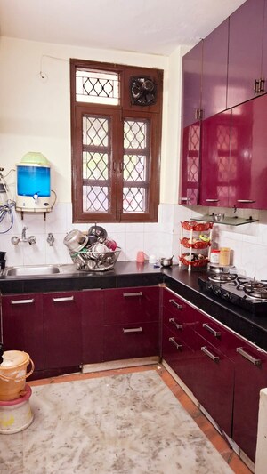 Kitchen in 2 BHK Builder Floor at Palam Vihar Residents Association, Palam Vihar – for Rent