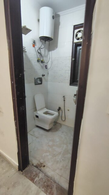 Bathroom in 3 BHK Builder Floor at Dwarka Mor – for Rent