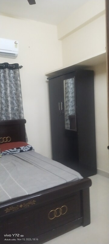 Bedroom in 1 BHK Apartment at Pavani Laxmi Nivas, Madhapur – for Rent