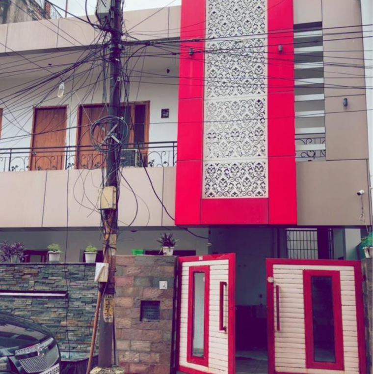 Exterior View, gomti nagar 6+ Bedroom 2152 Sq.Ft. Independent House In Gomti Nagar Lucknow 9465113