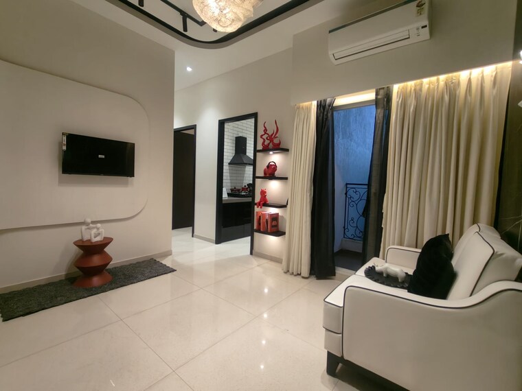 Room, gajra-bhoomi-lawns 1 Bedroom 439 Sq.Ft. Apartment In Shilphata Thane 9465100