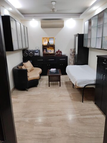 Living Room in 3 BHK Builder Floor at Boutique Residential Apartment, Greater Kailash I – for Rent