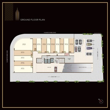 Floor Plan in 3 BHK Apartment at Elite Vivanta, Kharghar Sector 15 – for Sale