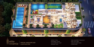 Master Plan in 4 BHK Apartment at Elite Vivanta, Kharghar Sector 15 – for Sale