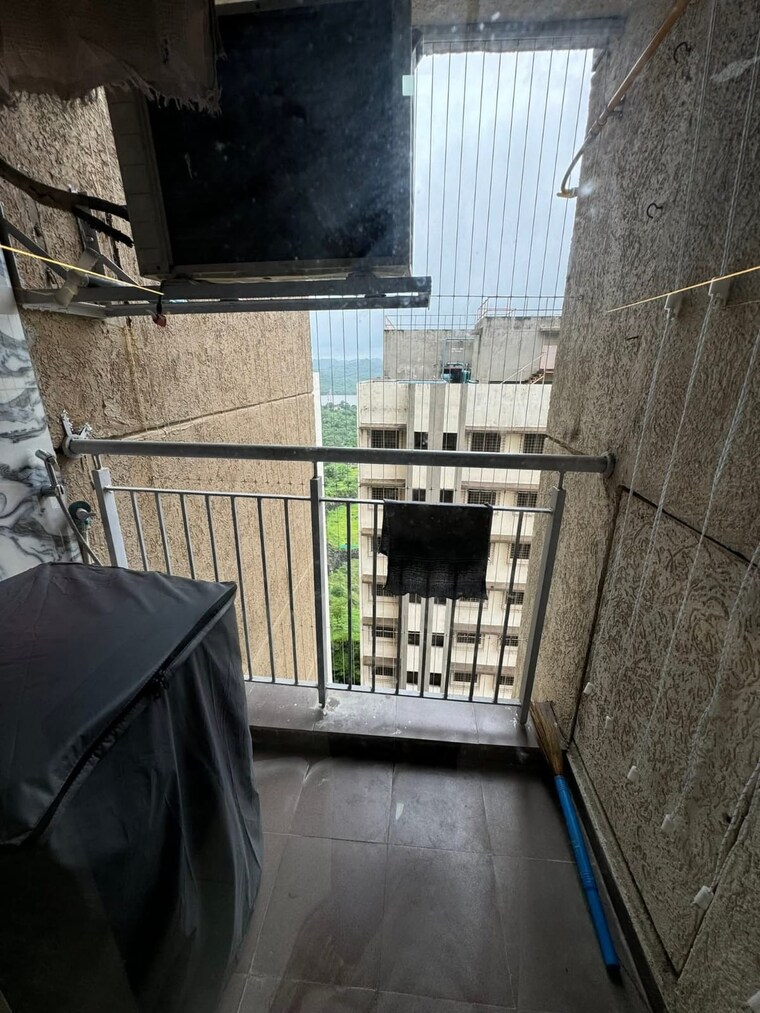 Balcony, gajra-bhoomi-lawns 2 Bedroom 723 Sq.Ft. Apartment In Shilphata Thane 9465238