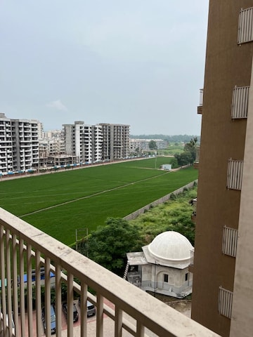 Balcony in 3 BHK Apartment at Sushma Crescent, Dhakoli – for Sale
