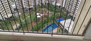 Balcony in 2 BHK Apartment at Sunteck MaxxWorld 5, Naigaon East – for Rent