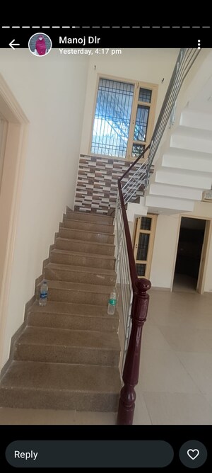 Staircase in 3 BHK Villa at US Pine Homes, Dhakoli – for Sale