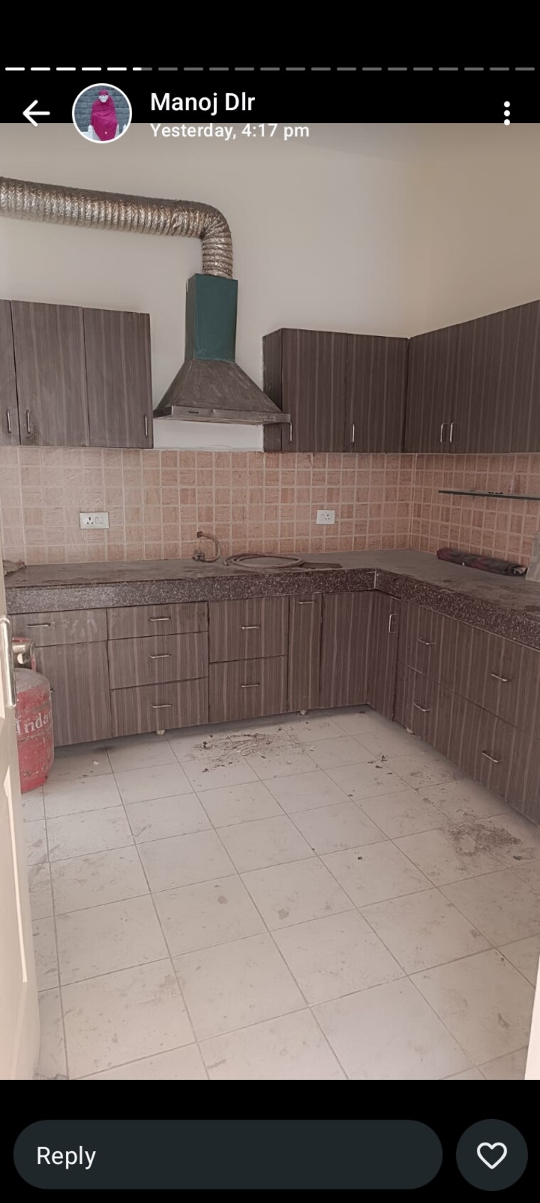 Kitchen, us-pine-homes 3 Bedroom 1125 Sq.Ft. Villa In Dhakoli Zirakpur 9465569