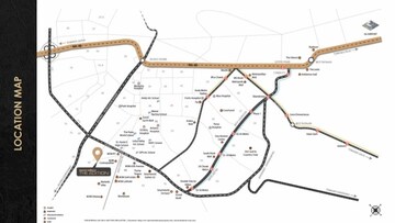 3.5 BHK Apartment – Map Location View at Smart World The Edition, Sector 66 - for Sale