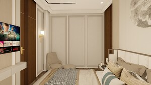 Bedroom in 3 BHK Apartment at Ramprastha Imperial Heights Phase 1, Indrapuram – for Sale