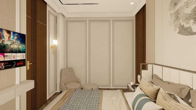 Bedroom, ramprastha-imperial-heights-phase-1 3 Bedroom 1495 Sq.Ft. Apartment In Indrapuram Ghaziabad 9465486