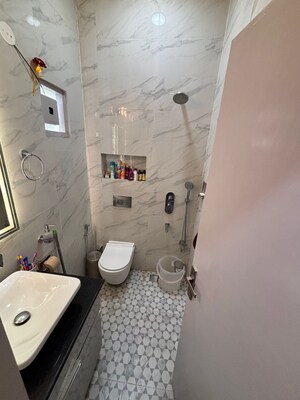 Bathroom in 3 BHK Builder Floor at Sushant Lok 2, Sector 57 – for Sale