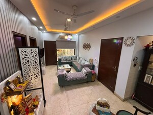 Living Room in 3 BHK Builder Floor at Sushant Lok 2, Sector 57 – for Sale