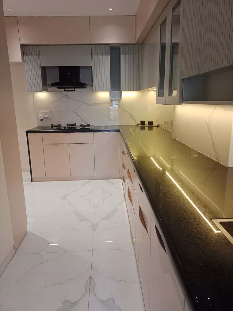 Kitchen, puri-anand-villas-phase-ii 3.5 Bedroom 1940 Sq.Ft. Apartment In Sector 81 Faridabad 9465539