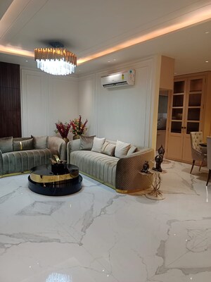 Living Room in 3.5 BHK Apartment at Puri Anand Villas Phase II, Sector 81 – for Rent