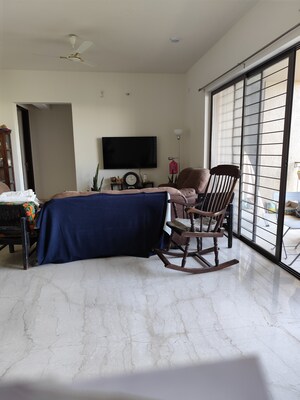 Living Room in 4 BHK Apartment at Bavdhan – for Rent