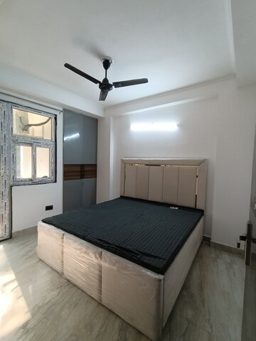 Bedroom in 1 BHK Builder Floor at Freedom Fighters Enclave – for Rent