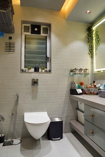 Bathroom in 4 BHK Apartment at Lower Parel – for Sale