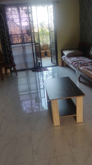 Living Room in 2 BHK Apartment at Suvarnayug Loksangam Vihar, Aundh – for Rent