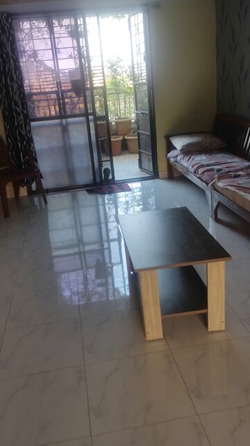 Living Room in 2 BHK Apartment at Suvarnayug Loksangam Vihar, Aundh – for Rent