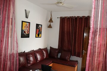 Living Room in 2 BHK Apartment at Amrapali Terrace Homes, Tech Zone 4 Greater Noida – for Rent