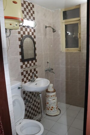 Bathroom in 2 BHK Apartment at Amrapali Terrace Homes, Tech Zone 4 Greater Noida – for Rent