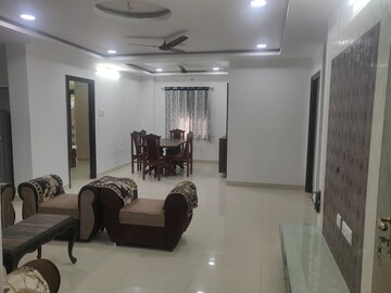 Living Room in 3 BHK Apartment at Hill View Banjara Hills, Banjara Hills – for Sale