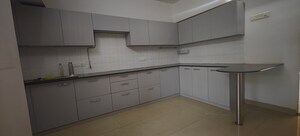 Kitchen in 3 BHK Apartment at Nahar Callalily Apartment, Chandivali – for Rent