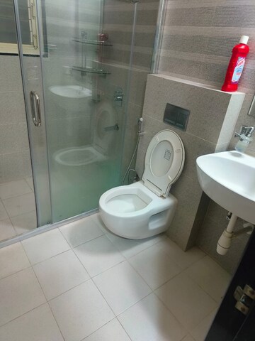 Bathroom in 2 BHK Apartment at KB Palladion Apartment, Baner – for Rent